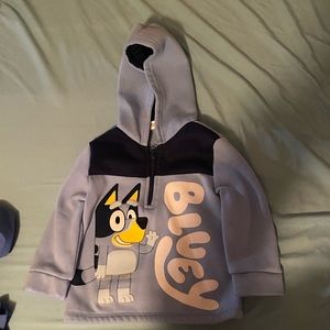 Two Bluey hoodies